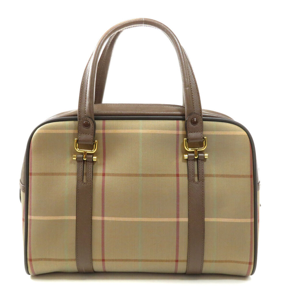 Burberry Check Canvas Handbag - Picture 2 of 11